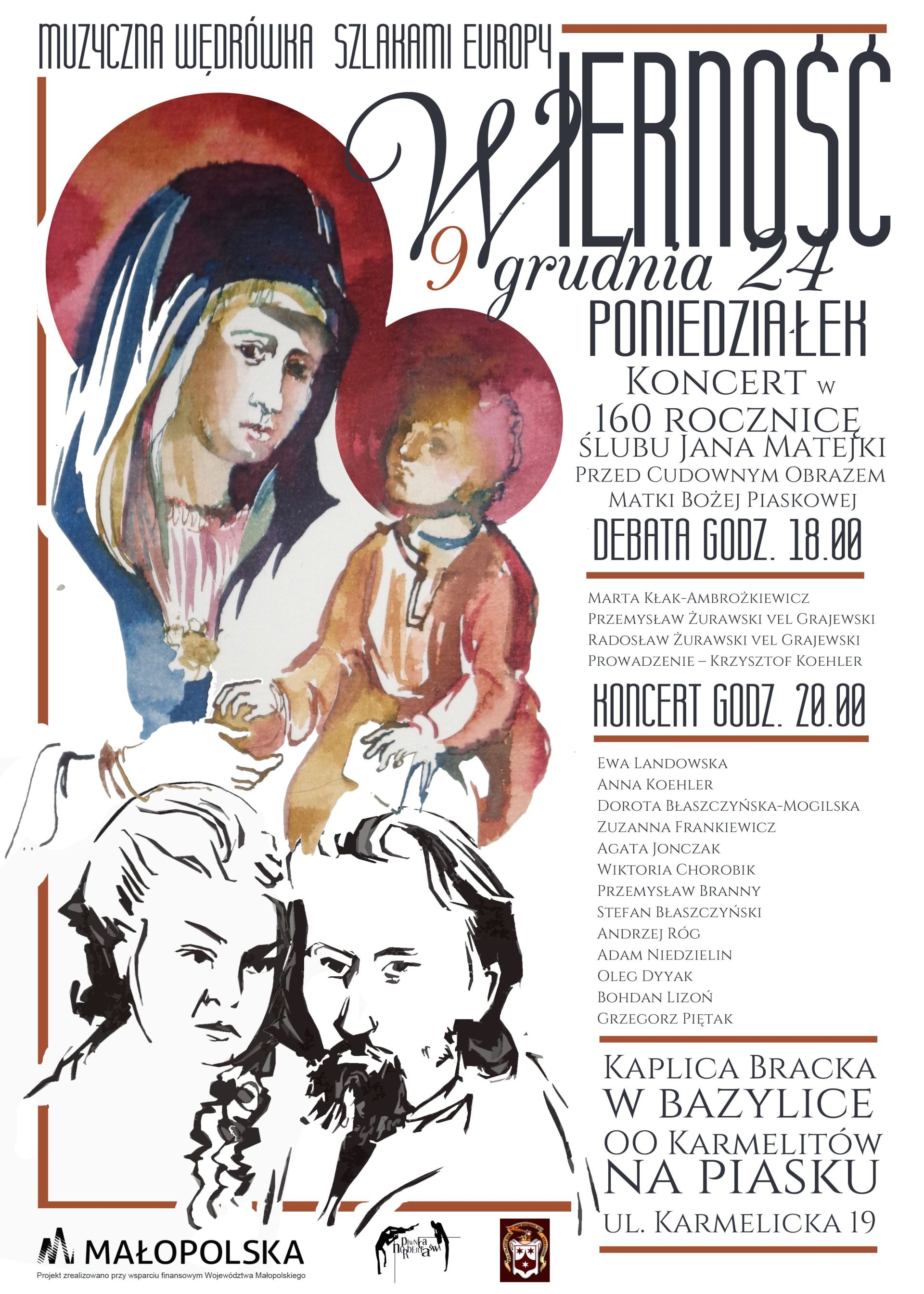 160 rocznica ślubu Jana Matejki - debata i koncert