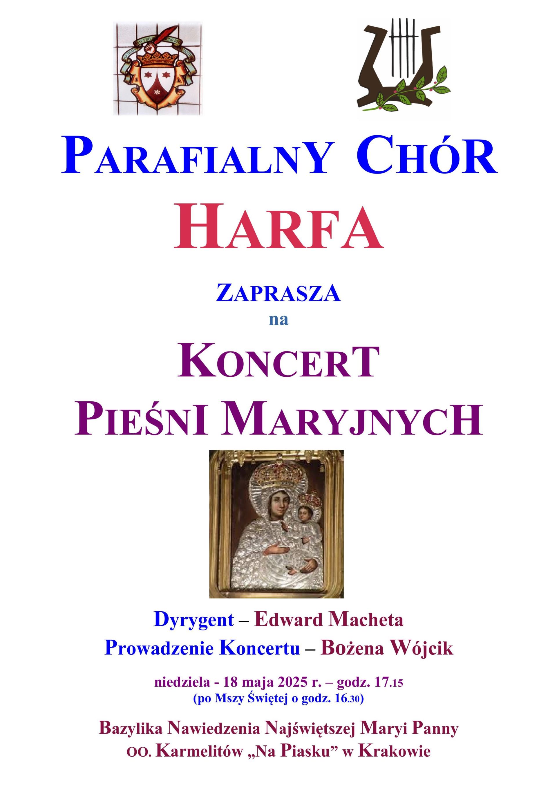 Koncert Pieśni Maryjnych