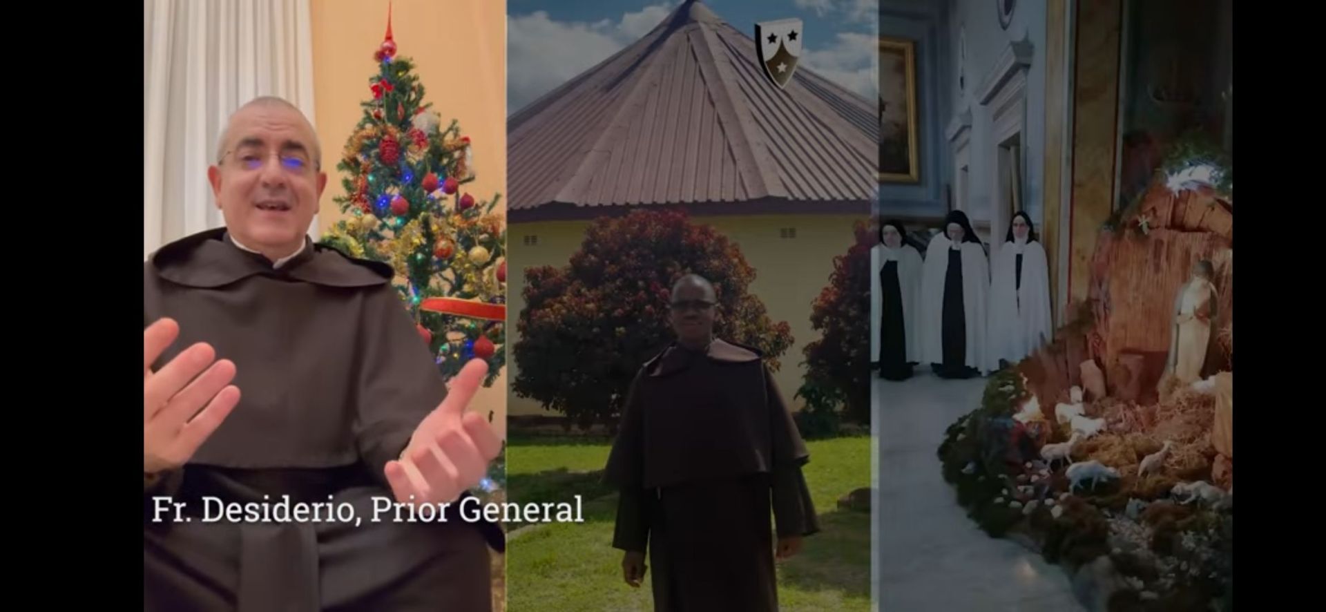 Świąteczne pozdrowienia z Karmelu z całego świata