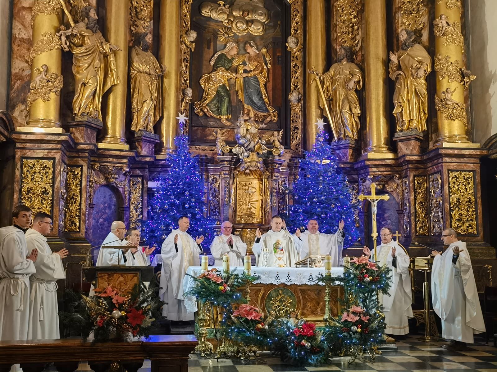 Pasterka w krakowskim Karmelu