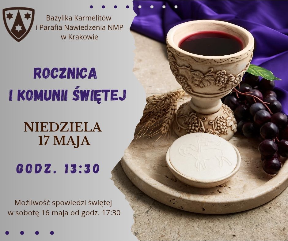 Rocznica I Komunii Świętej