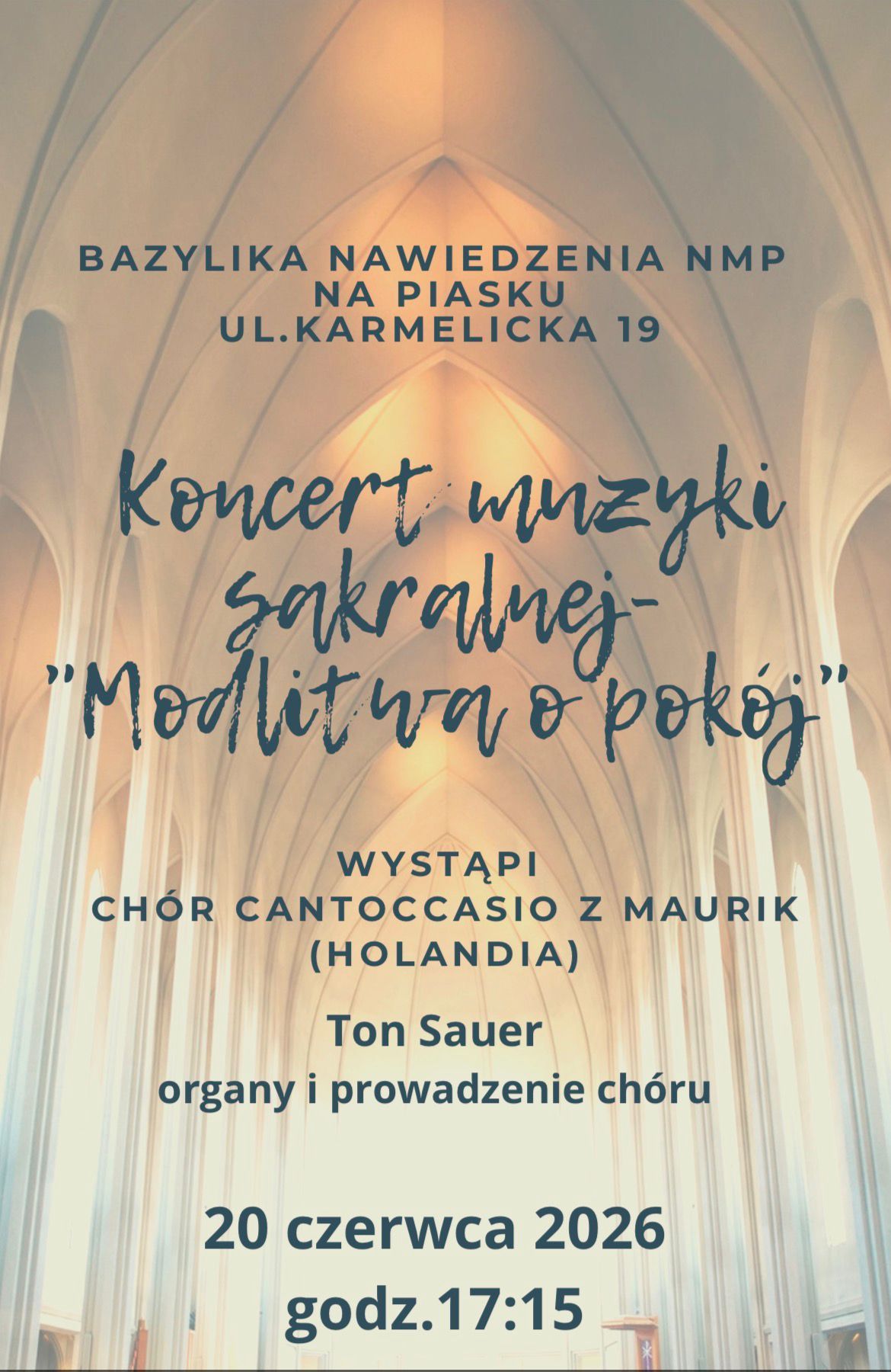 Koncert chóru z Holandii