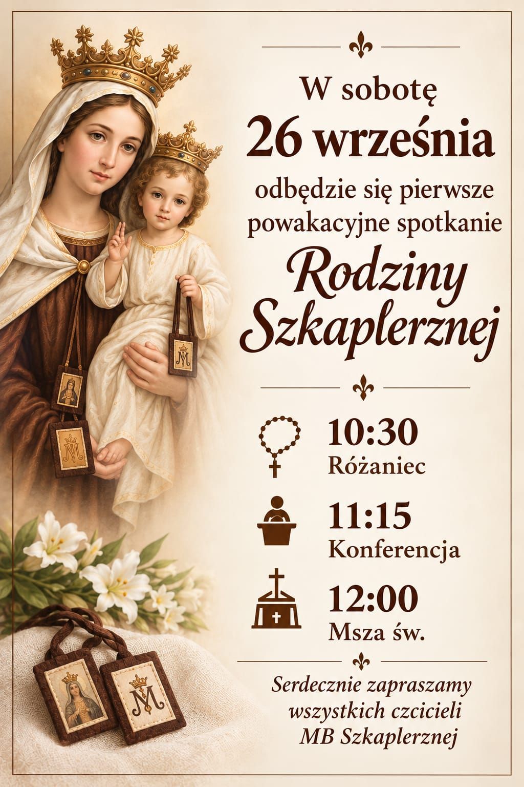 Spotkanie Rodziny Szkaplerznej